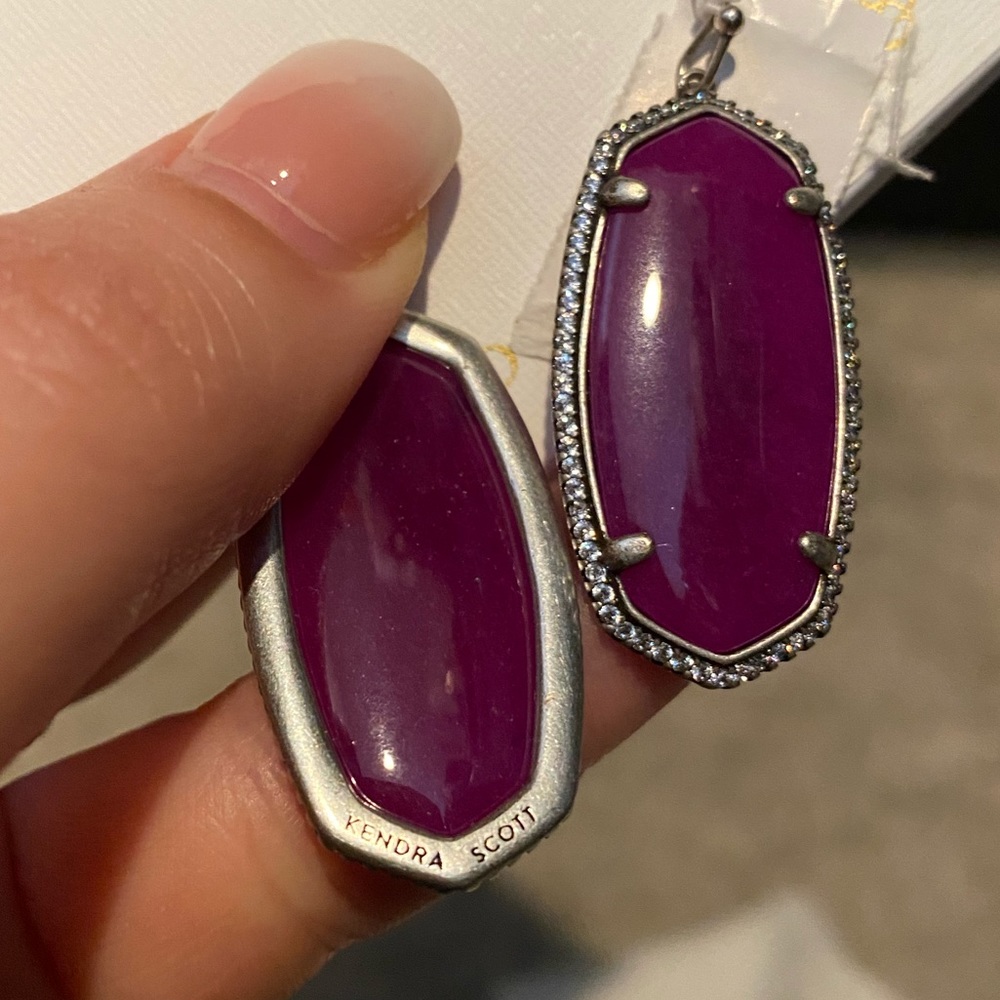NWT Kendra Scott Elle Earrings - Picture 4 of 4